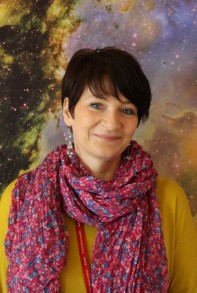 Urszula Czuryłło - koordynatorka planetarnych wystaw oraz opiekunka działów naukowych, m. in. sztuka, praca, publicystyka, podróżowanie