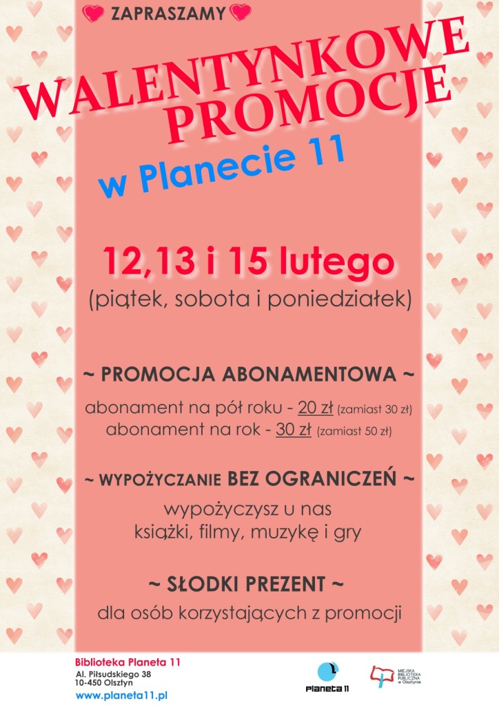 walentynki promocje 2016p