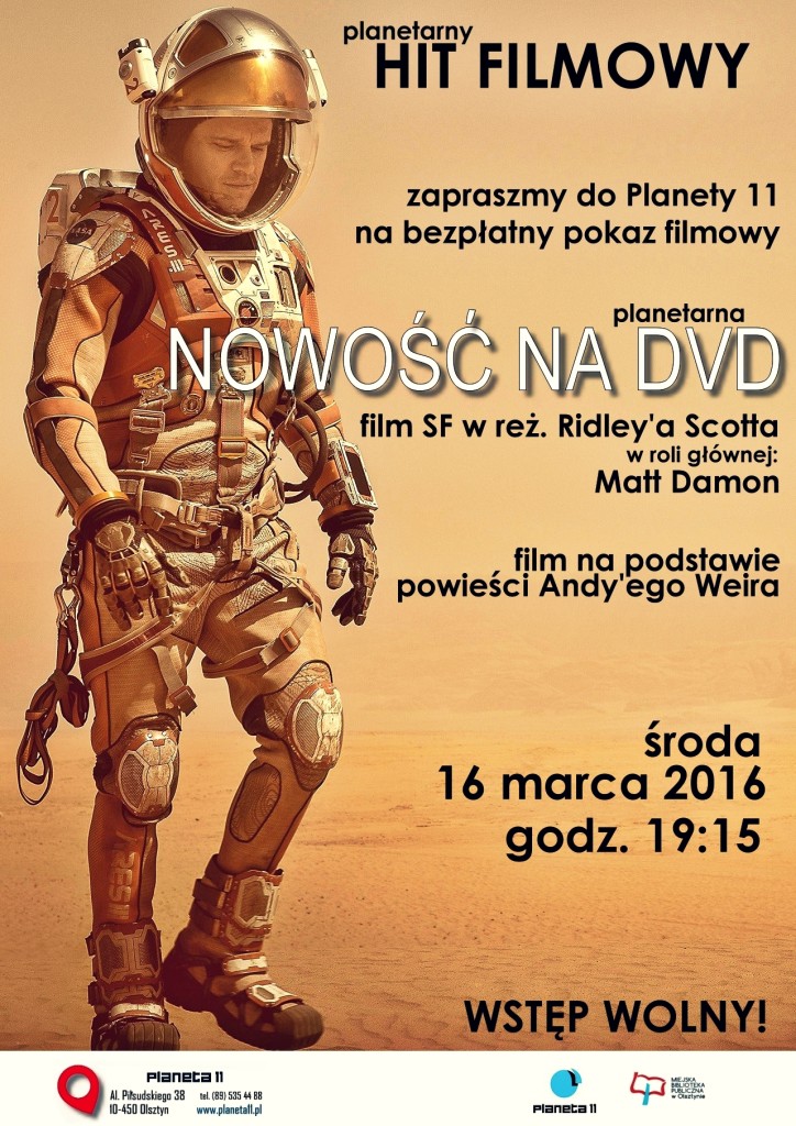 marsjanin plakat strona