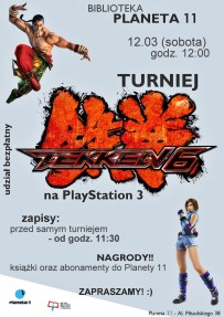 plakat tekken do druku