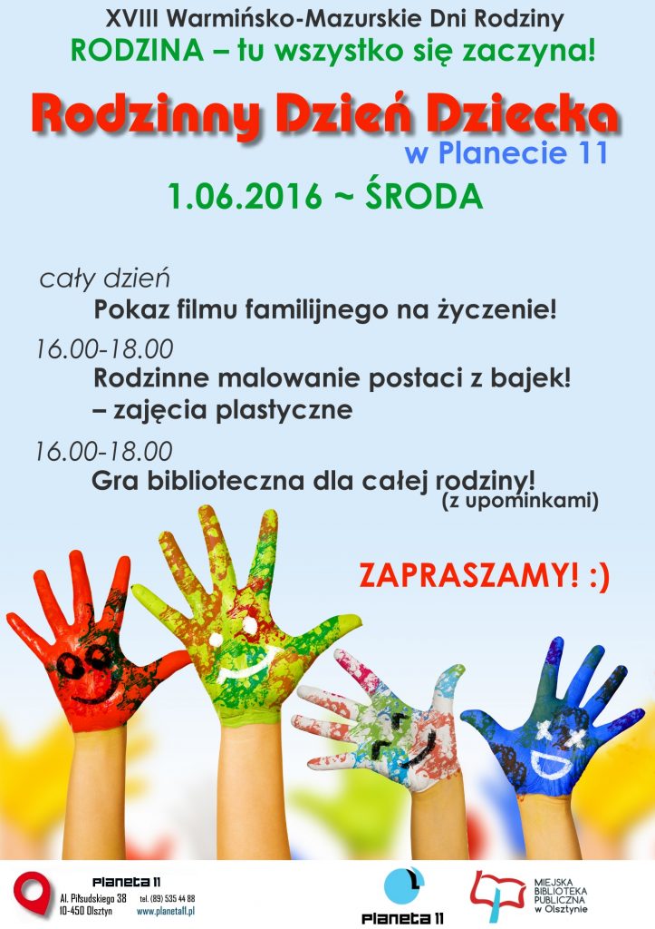 RODZINNY DZIEN DZIECKA 2016